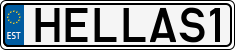License plate of Estonia, Vanity Plates