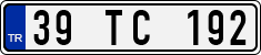 License plate of Turkey, Regular plates