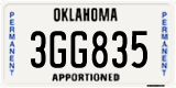 Oklahoma, Apportioned (1AB234)