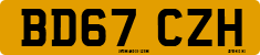 License plate of the United Kingdom, 2001 year system