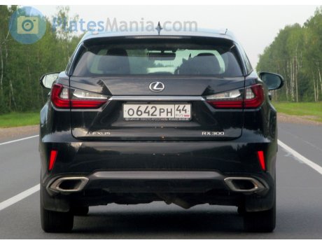 о642рн44, Lexus RX