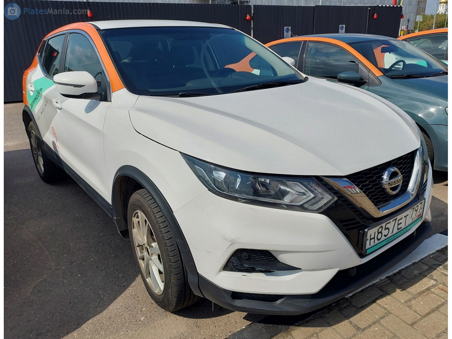 н 857 ет 797, Nissan Qashqai 2nd gen (J11), facelift, 2017–2021 (–2024 for others)