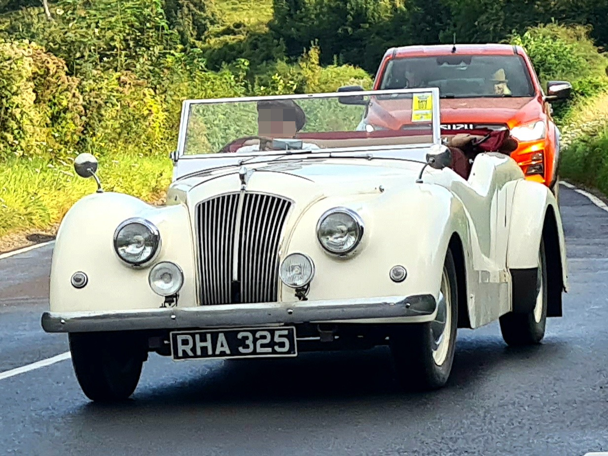 RHA325, AC 2-Litre 2-door Drophead Coupé/Sports Tourer, 1949–1955
