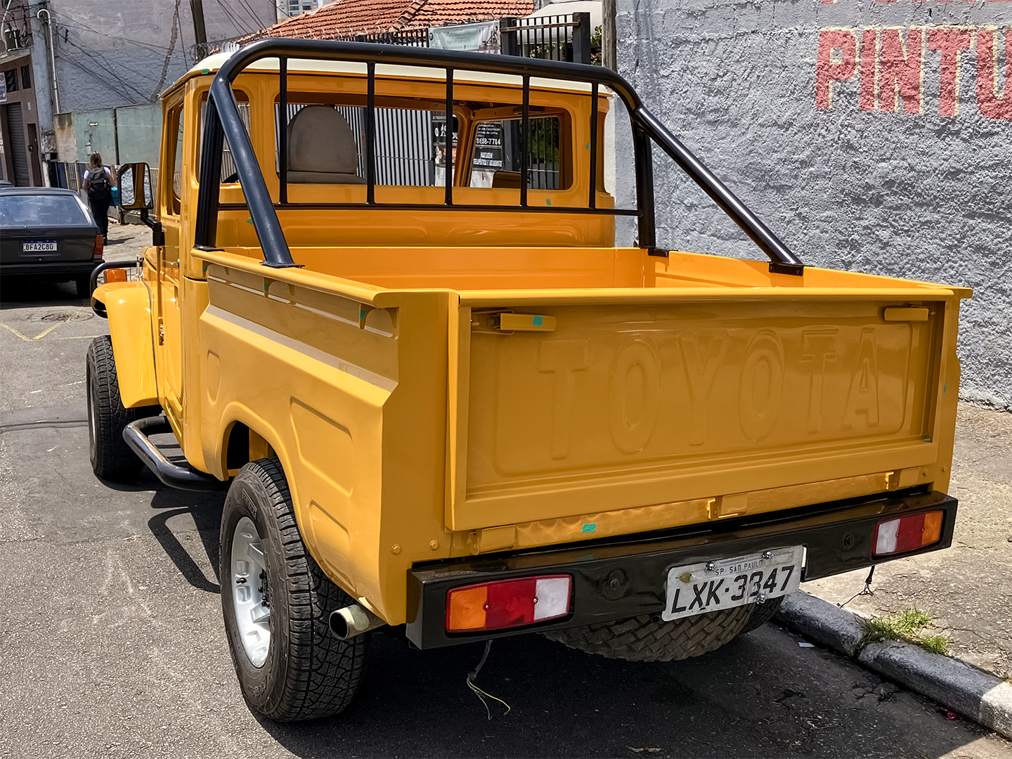 LXK-3847, Toyota Bandeirante Pickup (OJ55LP-B), facelift, 1989–2001