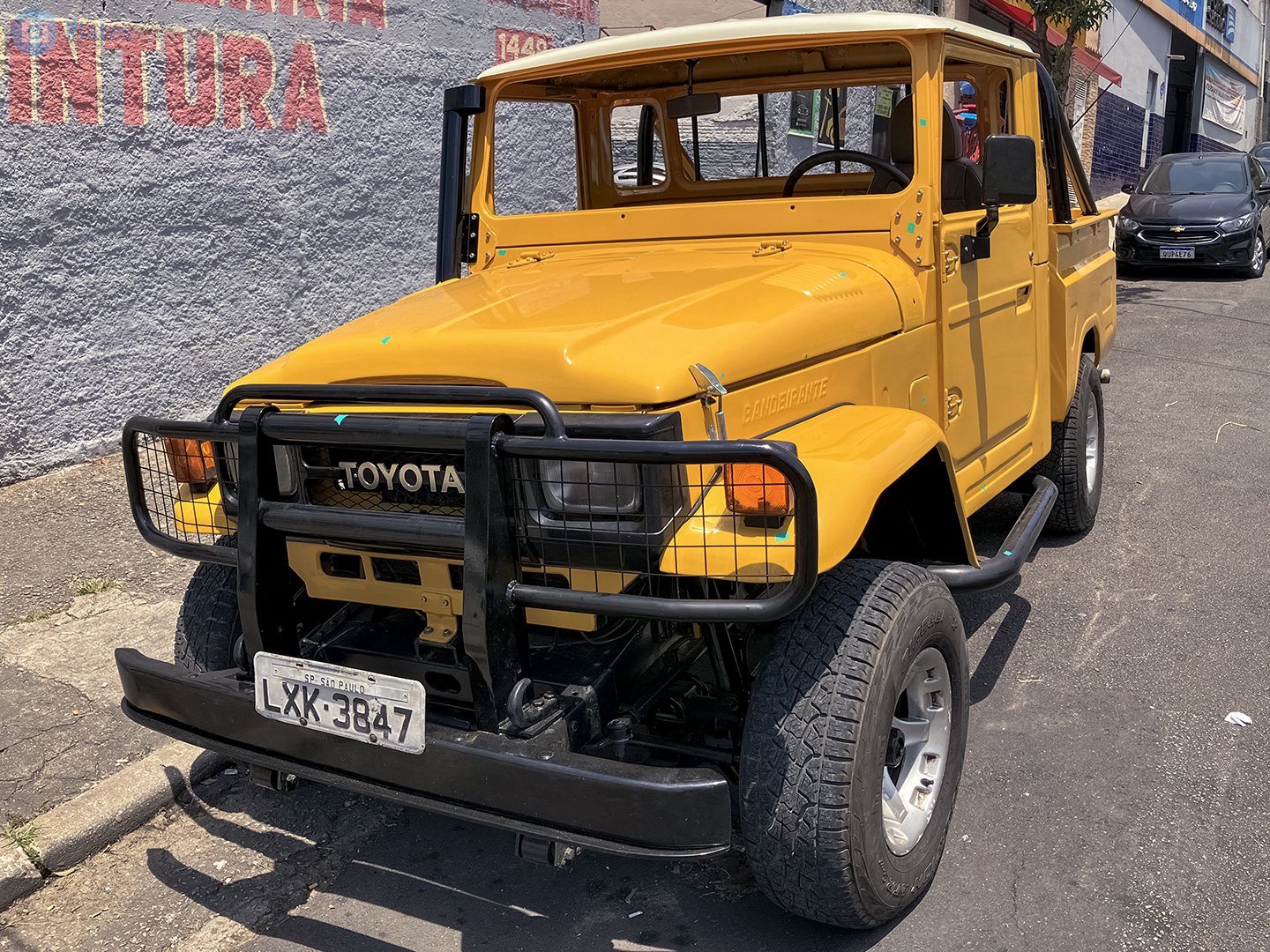 LXK-3847, Toyota Bandeirante Pickup (OJ55LP-B), facelift, 1989–2001