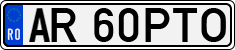 License plate of Romania, Regular plates