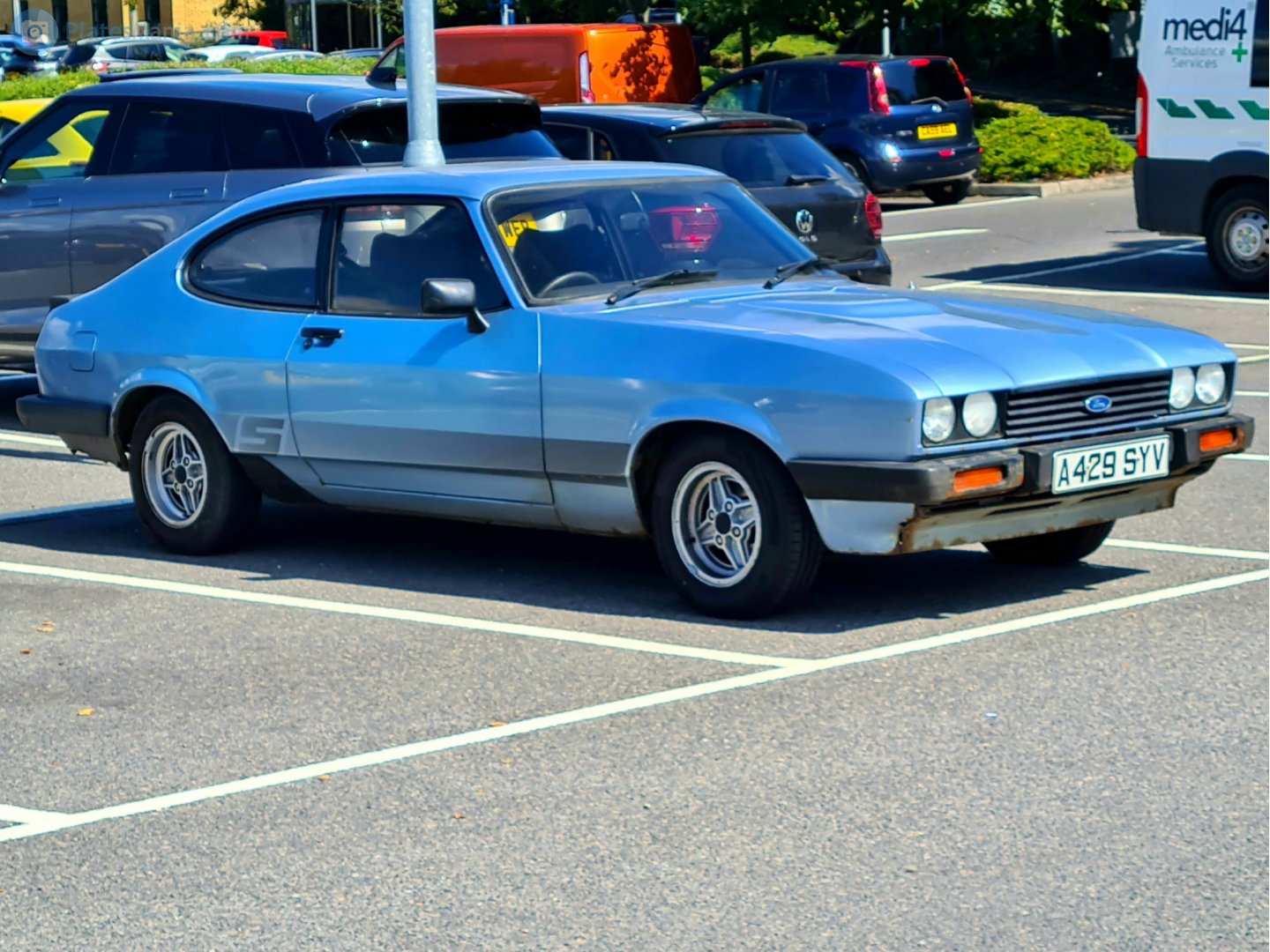 A429SYV, Ford Capri 3rd gen (MkIII / GECP), 1978–1986