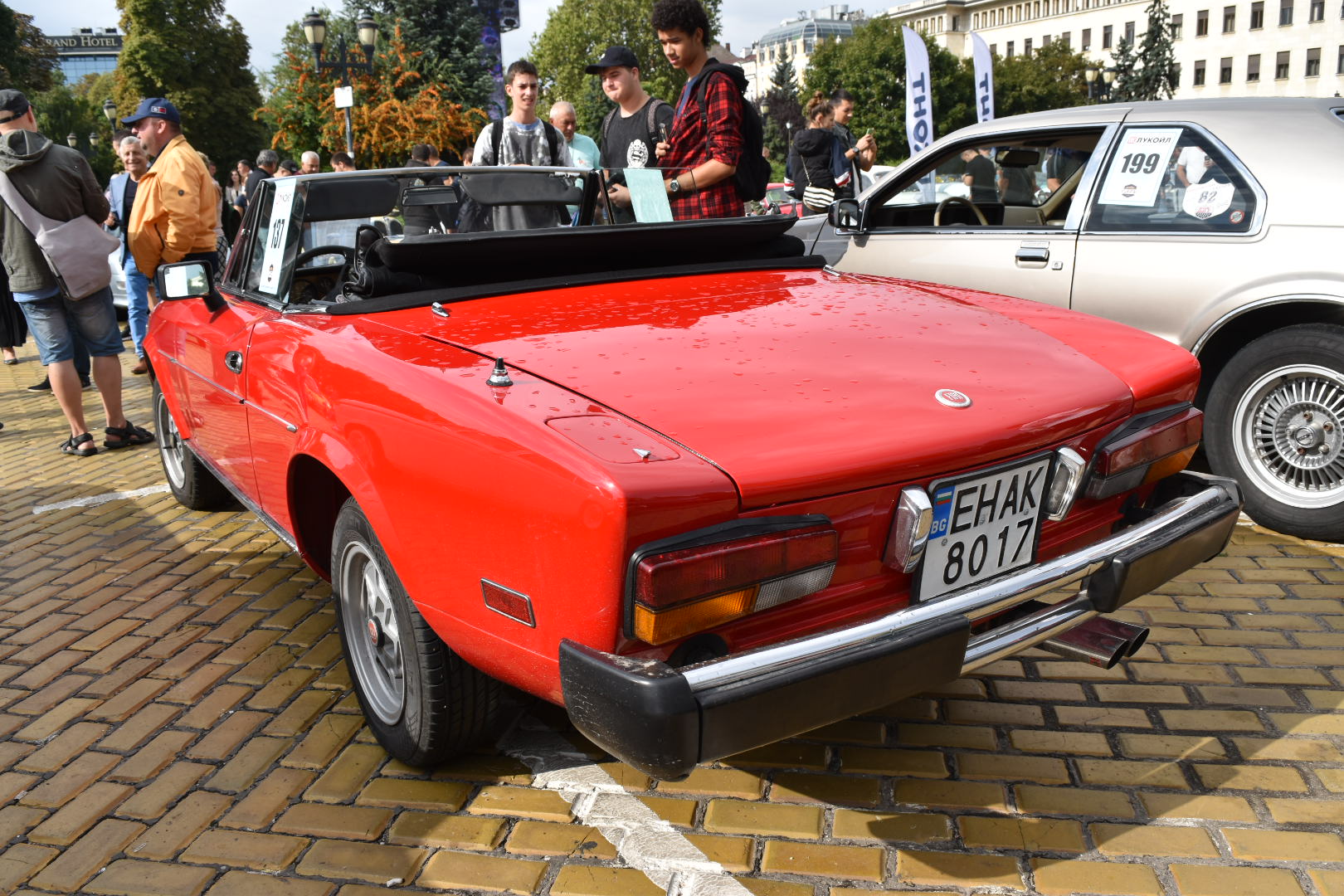 EH 8017 AK, FIAT 124 1st gen Sport Spider, 1966–1978