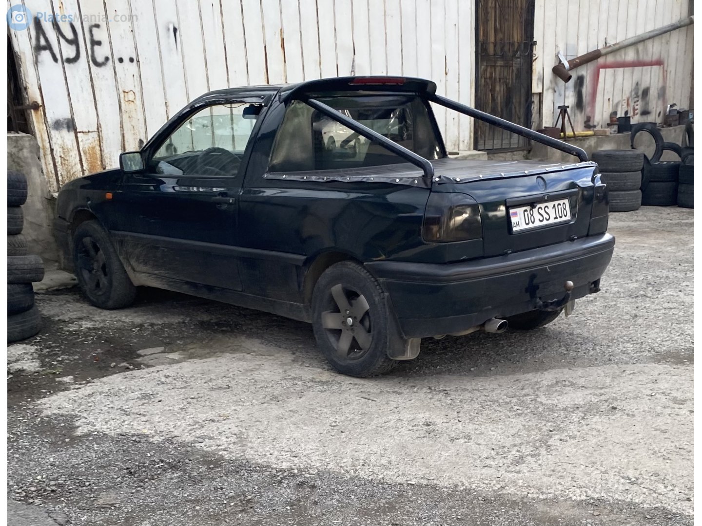 08 SS 108, Volkswagen Golf 3rd gen Cabrio (1E), 1993­–1997