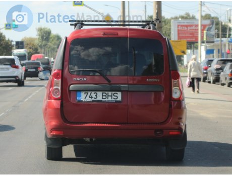 743 BHS, Dacia Logan