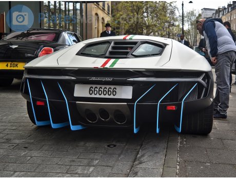 666666, Lamborghini Centenario