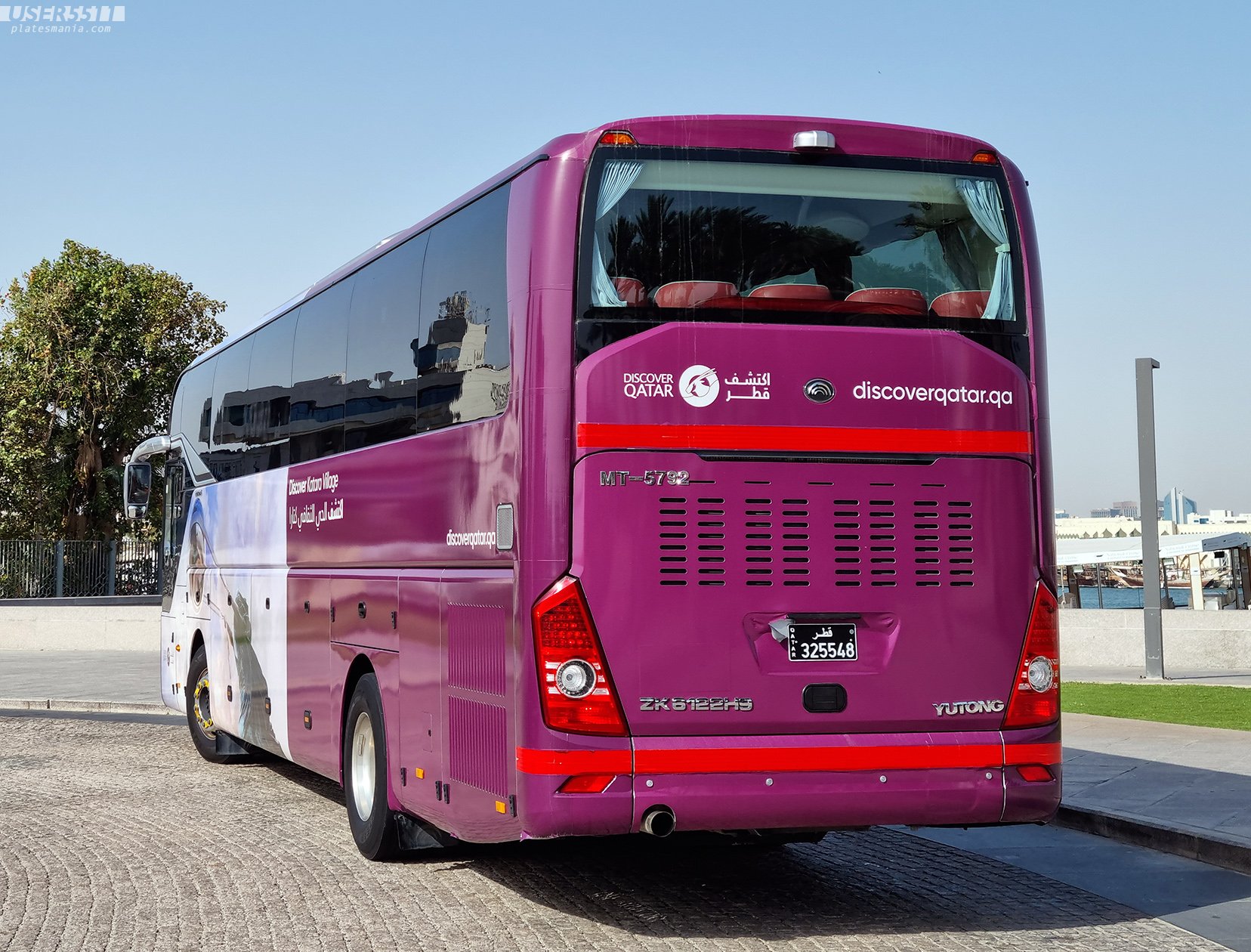 325548, Yutong ZK6122 