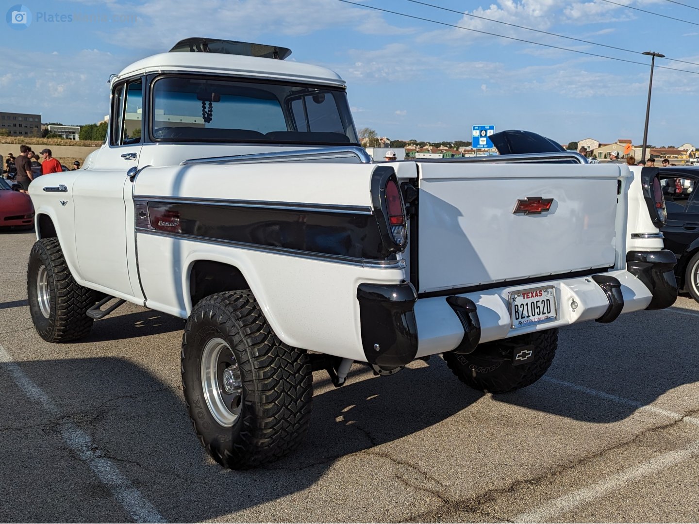 B21052D, Chevrolet Task Force Light-Duty 3000 Cameo Carrier Pickup (A-body), 1955–1957
