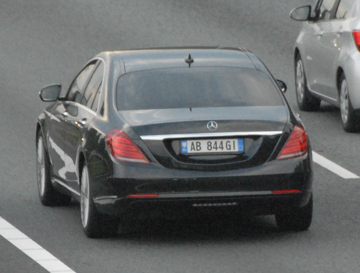 AB 844 GI, Mercedes-Benz S-Klasse 8th gen Sedan (W222/V222), 2013–2020