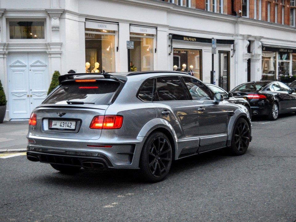 43142, Bentley Bentayga 1st gen (PL71), 2016–2020