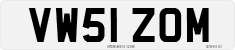 License plate of the United Kingdom, 2001 year system