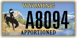 Wyoming, Apportioned (A12345)