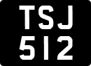 License plate of the United Kingdom, 1932 year system