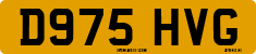 License plate of the United Kingdom, 1983 year system