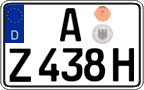 German license plate, Plates for oldtimers (type 