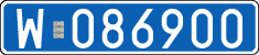License plates of Poland, Diplomatic