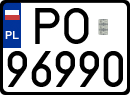 License plates of Poland, Regular car plates