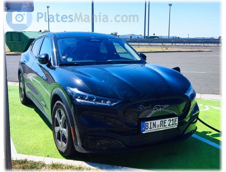 BIN RE 21 E, Ford Mustang Mach-E