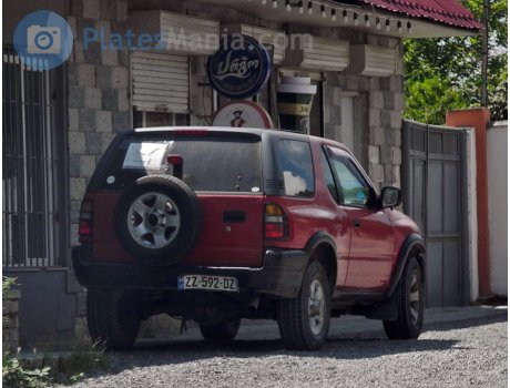 ZZ-592-DZ, Holden Frontera