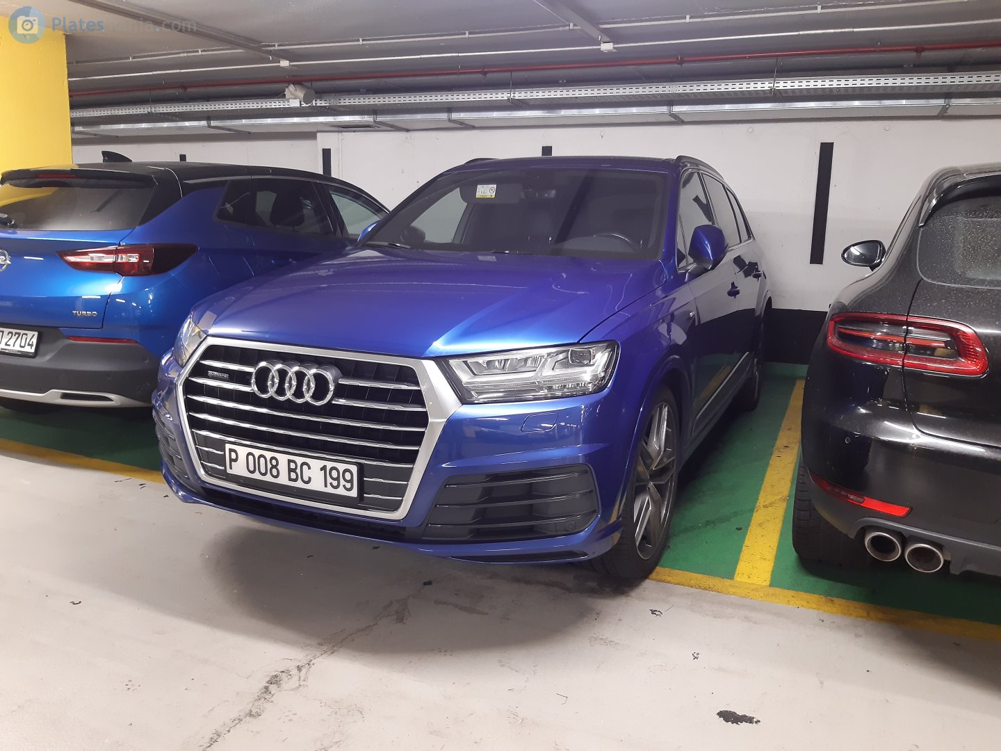 р 008 вс 199, Audi Q7 2nd gen (4MB), 2015–2019