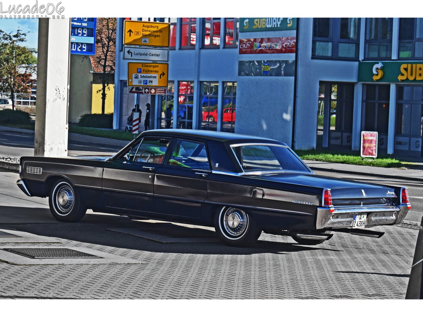 A Z 438 H, Mercury Monterey 6th gen 1966 4-door Sedan (50A/54A), 1st facelift, 1965–1966