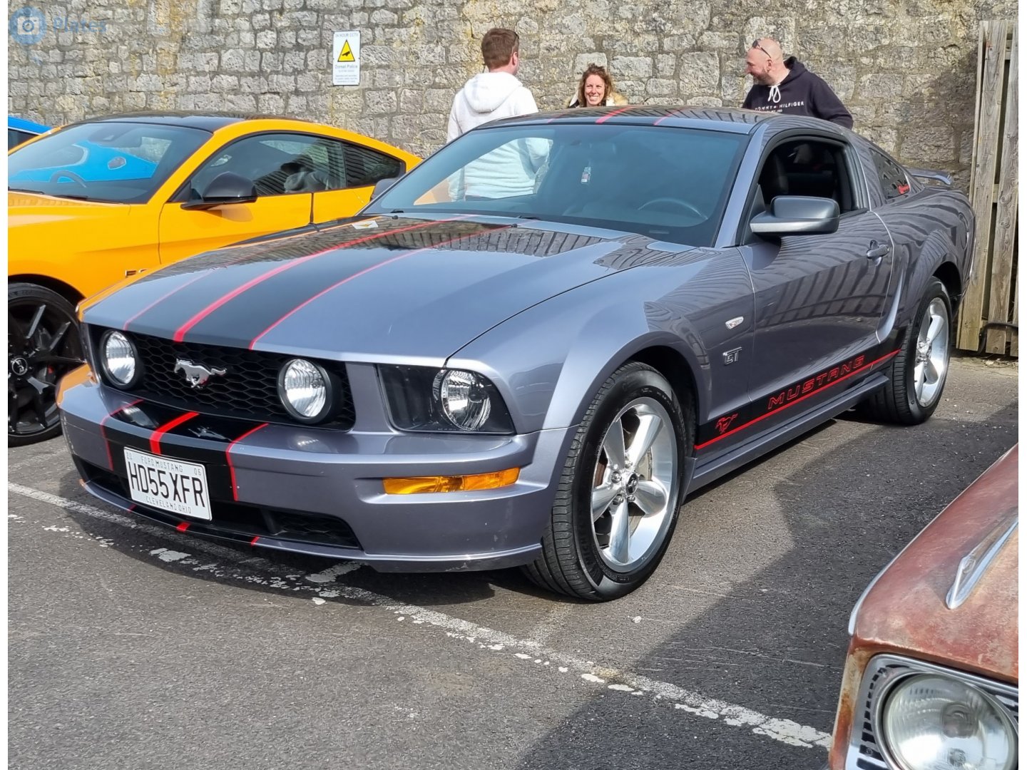 HD55XFR, Ford Mustang 5th gen 2-door Coupé (S197), 2004–2009