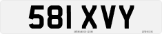 License plate of the United Kingdom, 1932 year system