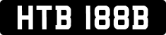 License plate of the United Kingdom, 1963 year system