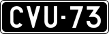 License plate of Finland, Oldtimers