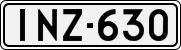 License plate of Finland, Cars