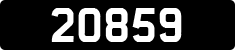 License plate of Guernsey, Regular plates