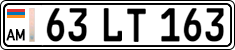 License plate of Armenia, Private owners