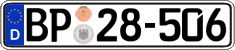 German license plate, Authorities and federal agencies