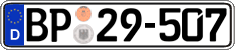 German license plate, Authorities and federal agencies