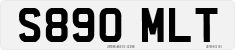 License plate of the United Kingdom, 1983 year system