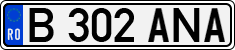 License plate of Romania, Regular plates