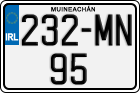 License plate of Ireland, Regular plates