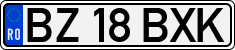 License plate of Romania, Regular plates