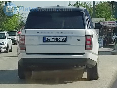 34 YNR 90, Land Rover Range Rover