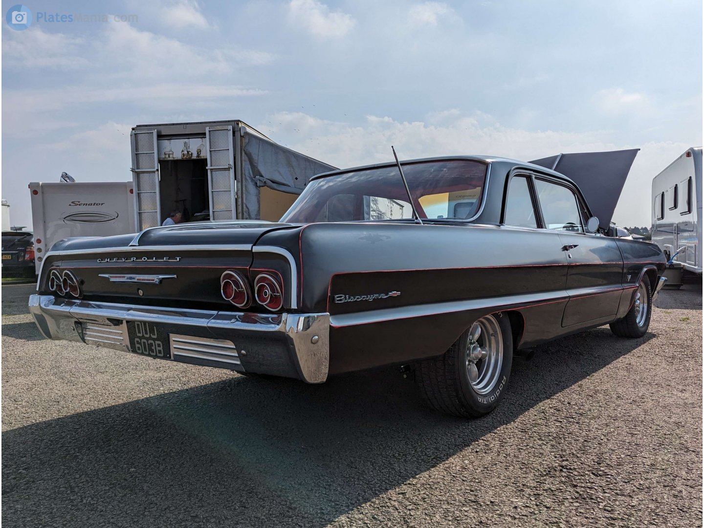 DUJ603B, Chevrolet Biscayne 2nd gen 1964 2-door Sedan (1111/1211; B-body), 3rd facelift, 1963–1964