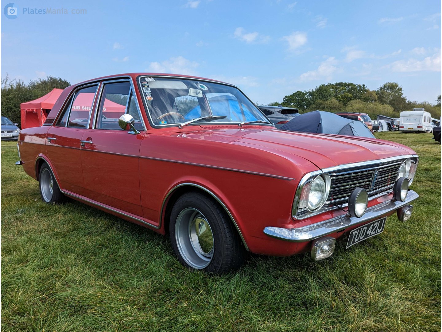 TUO421J, Ford Cortina 2nd gen 4-door Sedan (Mk2) 1966–1970