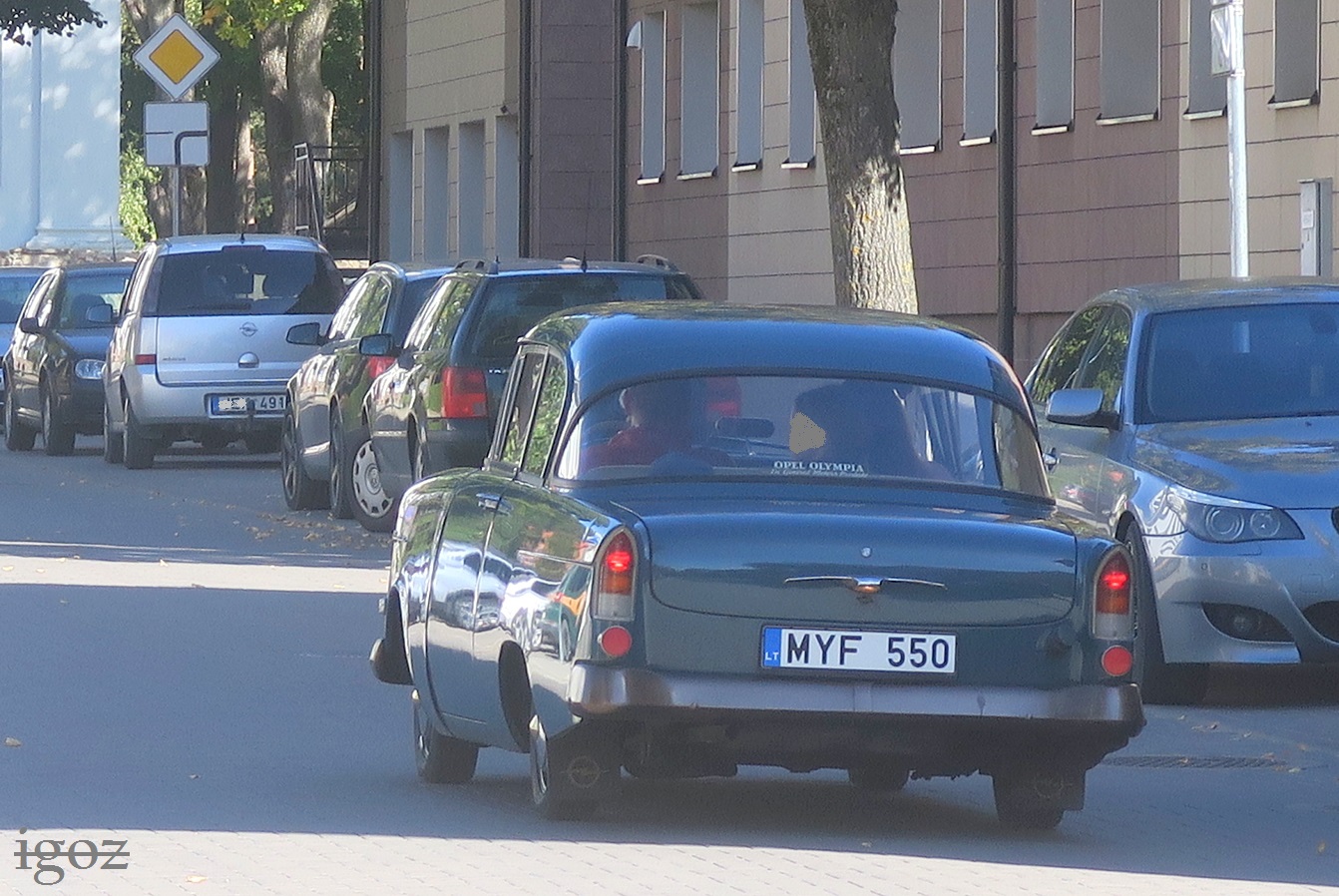 MYF 550, Opel Olympia 4th gen 2-door Sedan (P1), 1957–1959