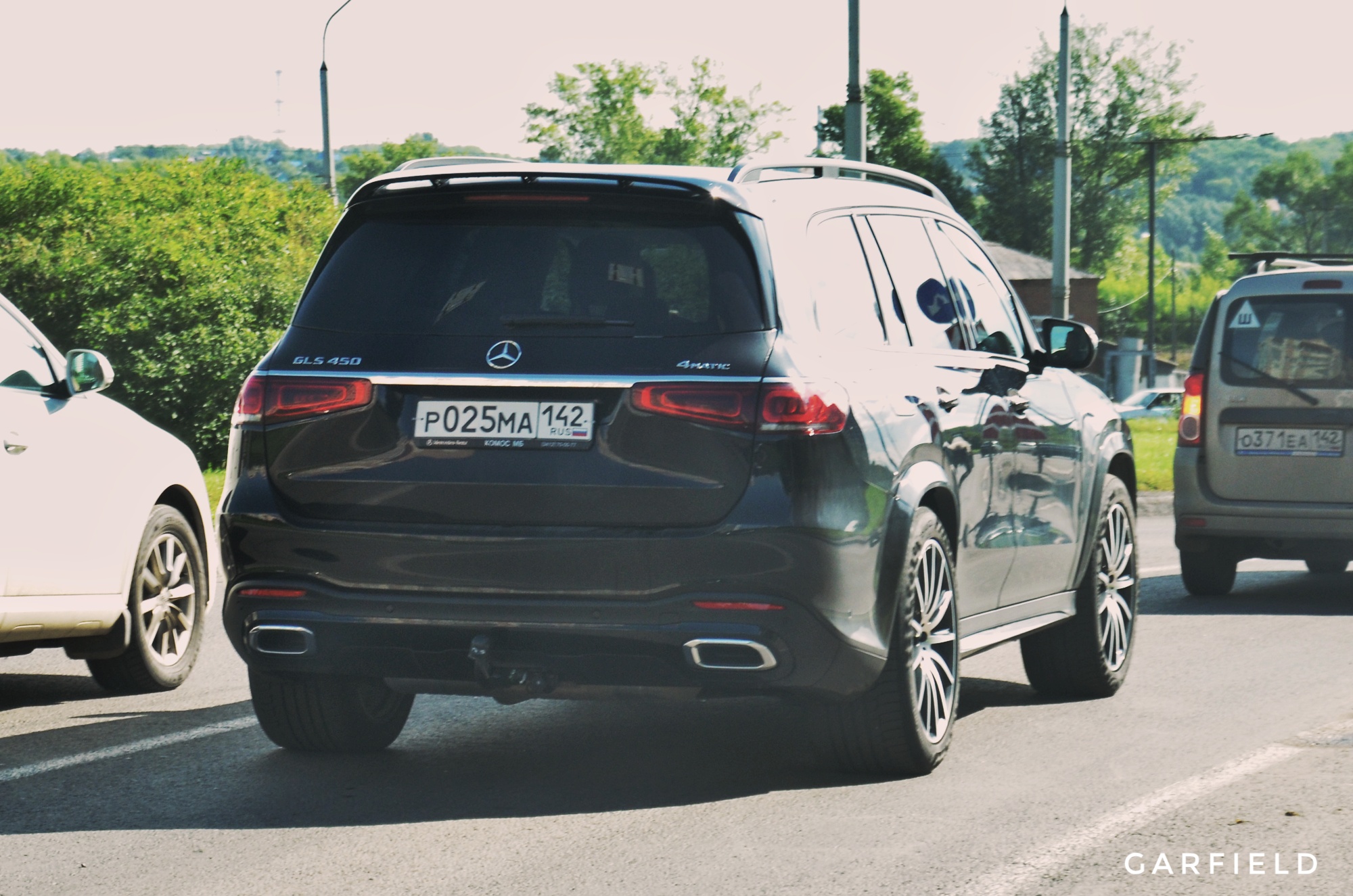 р 025 ма 142, Mercedes-Benz GLS-Klasse 2nd gen (X167), 2019–2023