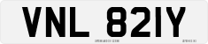 License plate of the United Kingdom, 1963 year system