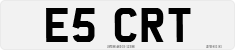 License plate of the United Kingdom, 1983 year system